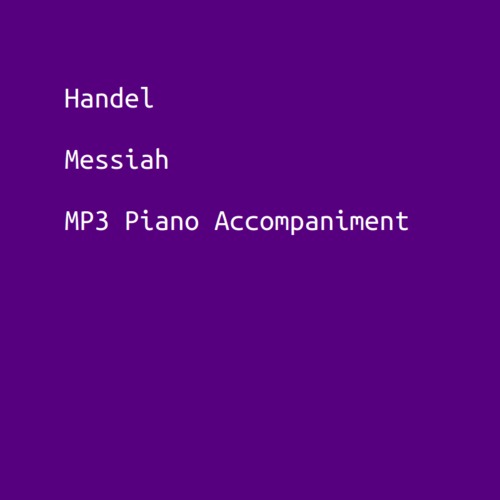 Product picture Handel - Messiah - 47. Behold, I tell you a mistery (C #)